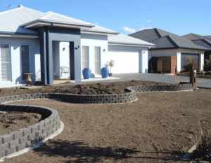 Garden retaining walls Brisbane