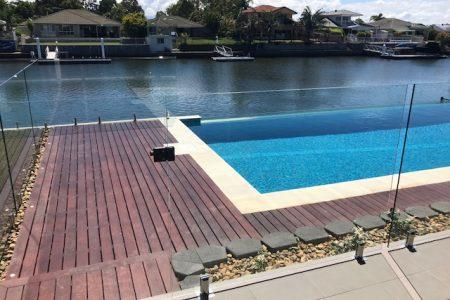 Landscapers brisbane | swimming pool decking