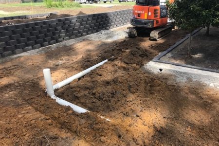 Landscape drainage Sunshine Coast