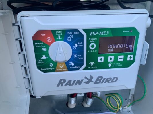 Rainbird irrigation controller - Brisbane irrigation system
