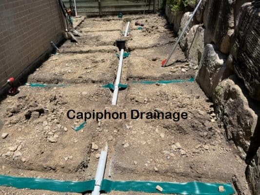 Capiphon Drainage - subsurface drainage system Brisbane